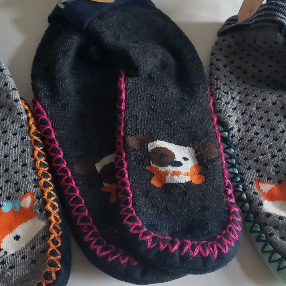 GIRLS Cute Animal Theme Moccasins Lot
